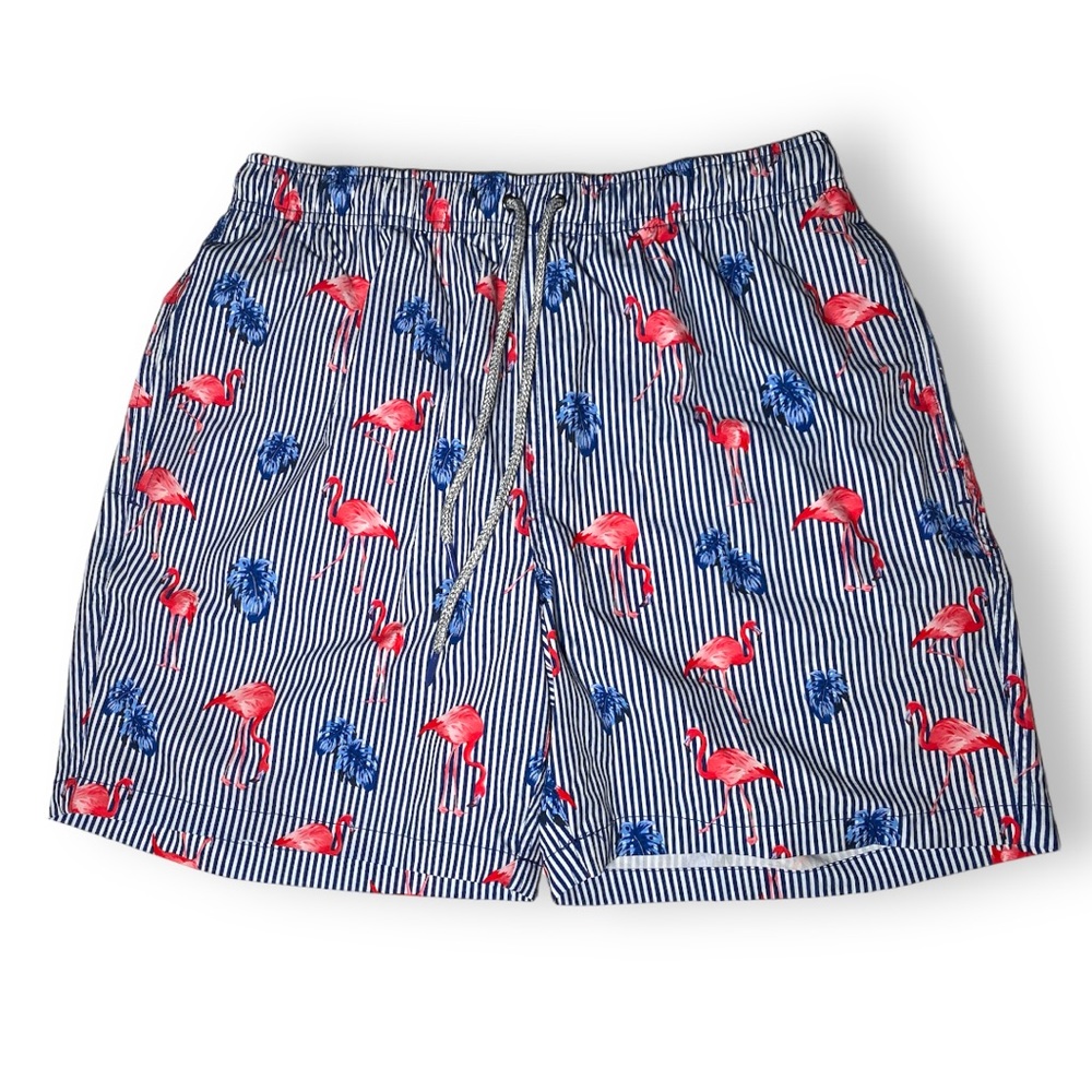Rainforest Men's S Swim Trunks Flamingo